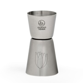 Leopold Vienna - Barmatje 20/40 ml Cocktail Stainless Steel Jigger Pipette Flowers
