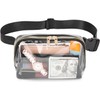Transparent Bag for Men and Women, Fashionable Waist Bag for