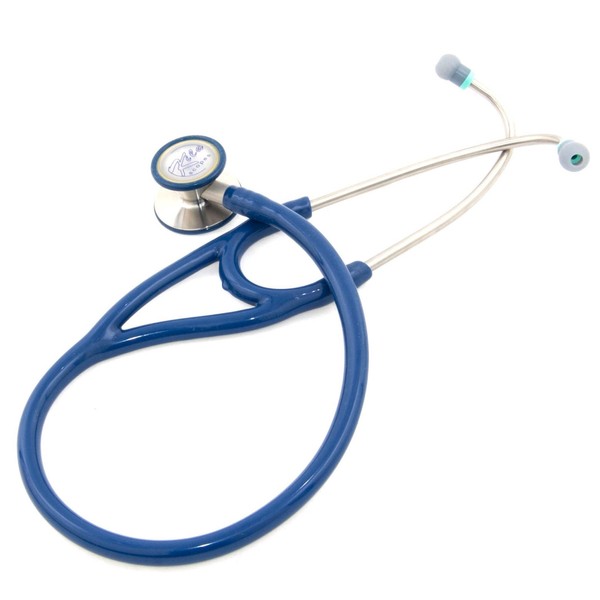 Virtuoso -Cardiac Quality Dual Diaphragm Steel Stethoscope by Kila Labs - 750 Blue