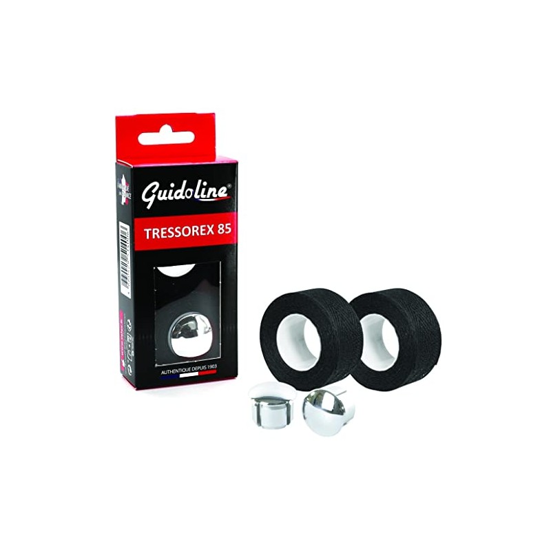 VELOX G850K01 TRESSOREX 85 Cotton Bar Tape, Black