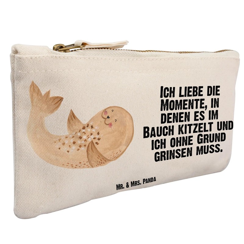 Mr. & Mrs. Panda M Make-Up Bag Seal Lying Down,