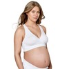 Medela Keep Cool Sleep Bra, Seamless Maternity & Nursing Sleep