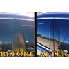 AUTOCARIMAGE Glossy Piano Black Pillar Posts (B Pillars) Covers for