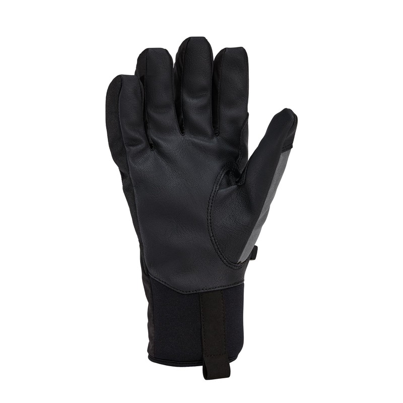 Carhartt mens Waterproof Thermal Lined Secure Cuff Glove, Steel Black,