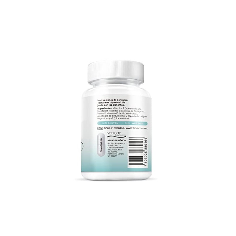 BIO B | Biotina Plus | 60 cápsulas veganas