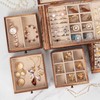 Jewelry Box Organizer, Solid Wood Jewelry Boxes for Women for