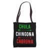 Chula Chingona Cabrona Womens Mexicana Latina Pride Fun Gift Tote