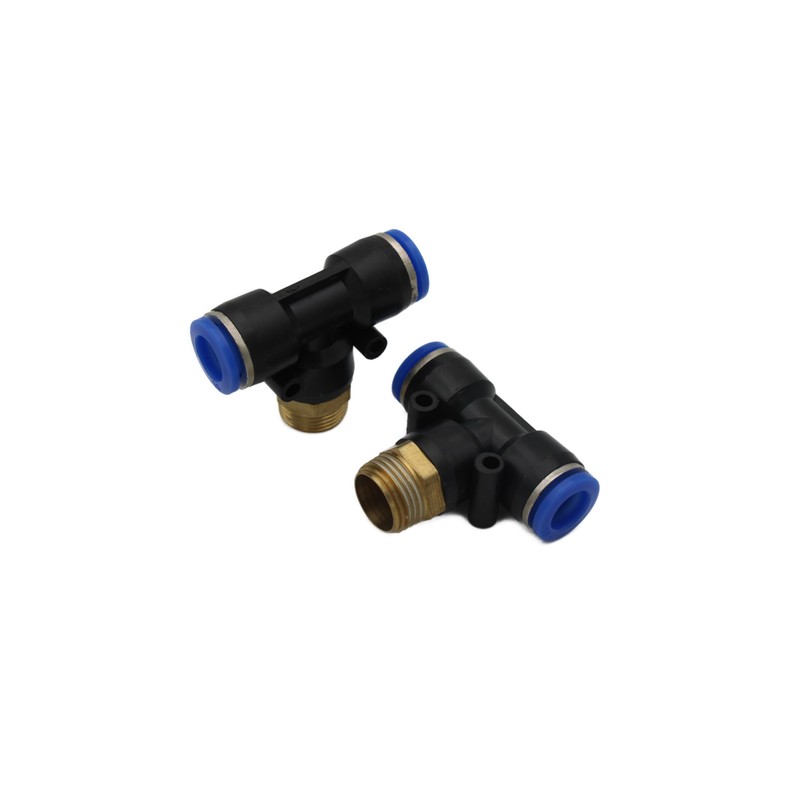 Pneumatic Multiple Plug Fitting TE 3/8 Inch - 10 mm