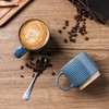 GBHOME 12OZ Stackable Coffee Mugs with Stand, Ceramic Coffee Mugs