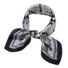 21 x 21 pulgadas, 100% morera real para mujer, bufanda