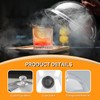 Gsycle Smoking Dome Cover, 6.3in Smoker Dome Lid Transparent Acrylic