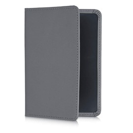 kwmobile Registration and Insurance Holder - Car Document Holder for Vehicle Documents and Cards - PU Leather - Anthracite