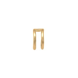 Elli Earrings Ear cuff Clamp Single Geo Basic Minimal 925 Sterling Silver