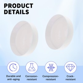 VARKAGE Ventilation Pipe Cover End Piece Cover for Ventilation Pipe - Pipe Cover 110 mm Pipe Cover Sleeve Plug DN110 PVC Cover Cap Ventilation Pipe End Cap UV-Resistant ASA Plastic