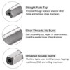 sourcing map 2pcs Tap and Die Set, 5/16-24 UNF Left