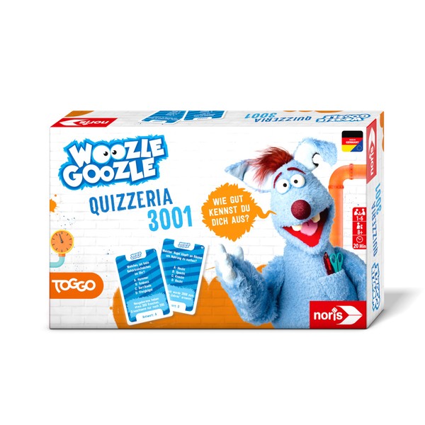 Noris Woozle Goozle Quizzeria 3001 606102073 (Game from 8 Years)