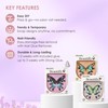 Absolute New York Beautify Press On Nail, Butterfly Beauty at