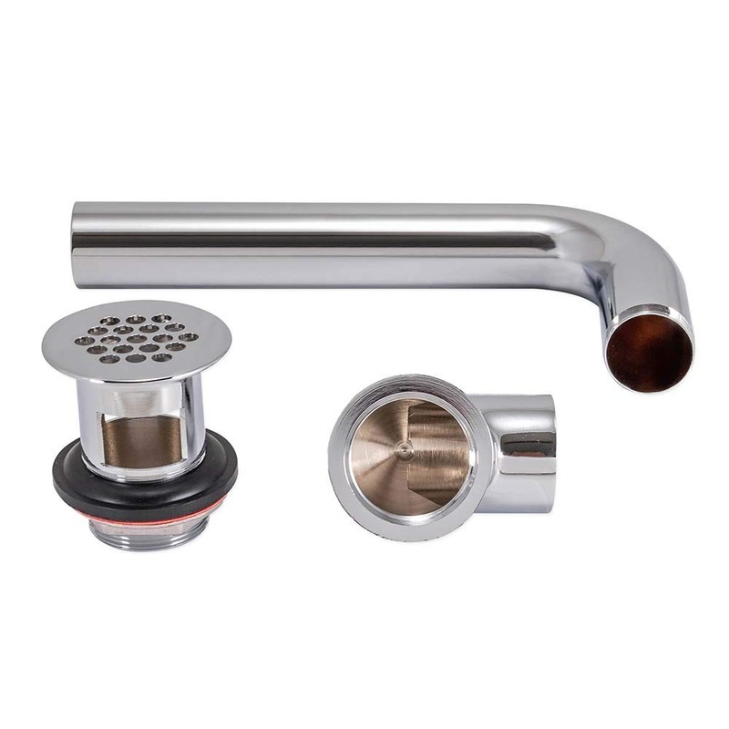 EZ-FLO 1-1/4 Inch Offset Lavatory Sink Drain Assembly with Tailpiece