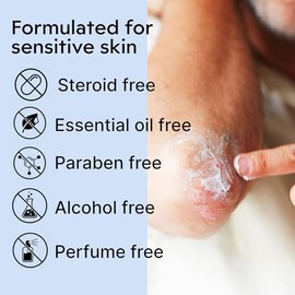 Clearbody Organics Manuka Honey Gel Crema para eczema (1 fl oz) | Manuka con avena coloidal para piel seca, hidrata y calma, textura de gel ligera, si