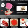 Yarn Winder Portable Household Hand Operated Handheld Low Noise Yarn