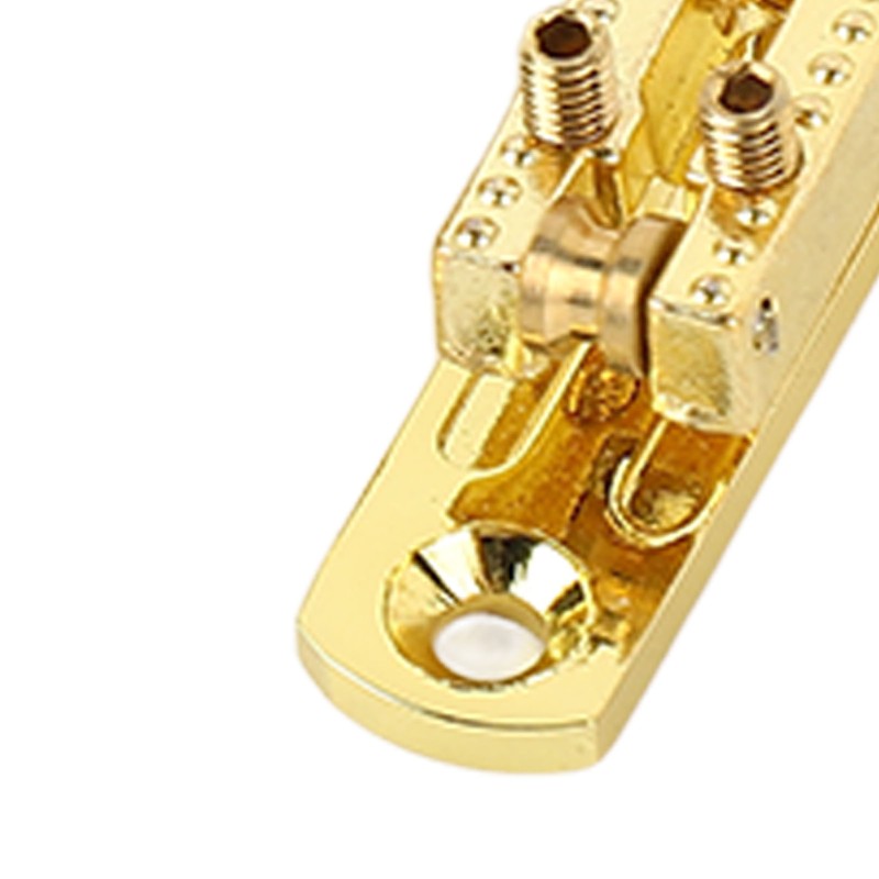 Electric Guitar Split Bridge Saddle Roller Ball String Plate Metal