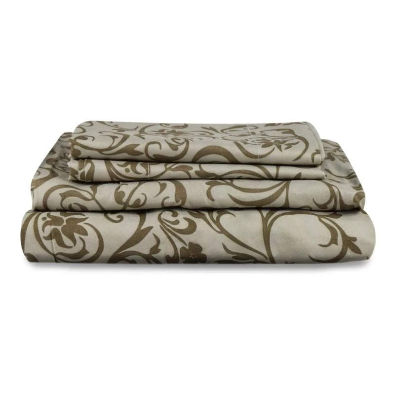 Spring Air Juego De Sabanas Microfibra Spring Air Matrimonial