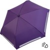 iX-Brella Mini Children's Umbrella, Safety Reflex, Extra Light, berry