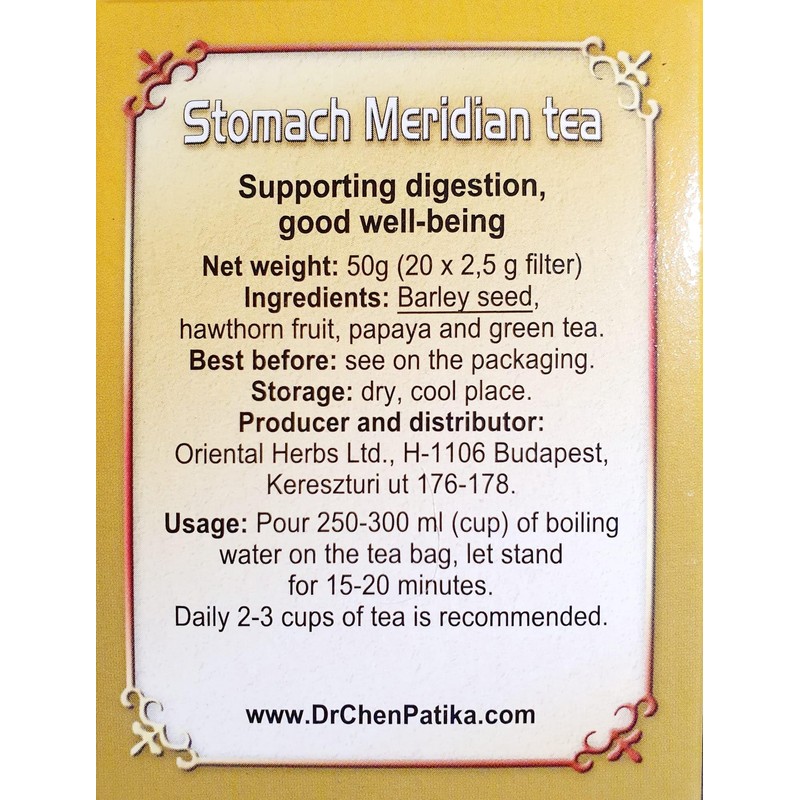 Dr Chen Patika Dr Chen Stomach Meridian Natural Traditional Herbal