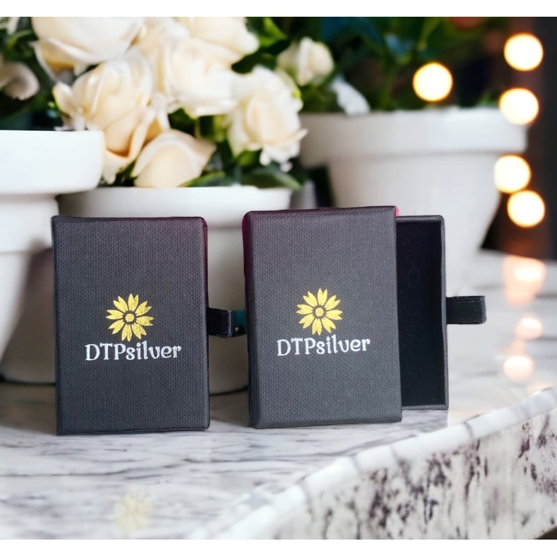 DTPSilver - 925 Sterling Silver Infinity Dangle Earrings - Post