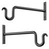 KOOKASHOP Plant Hook Plant Hanger, 2 Pack 8 Inch Plant