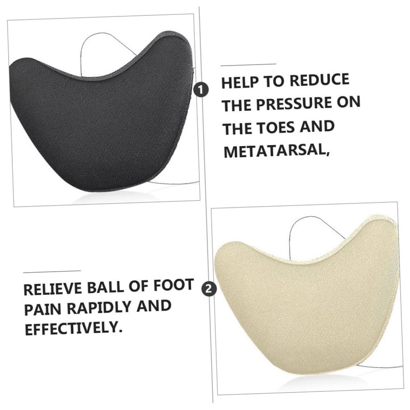 FOMIYES 6 Pair High Heel Toe Pad Protective Forefoot Pad