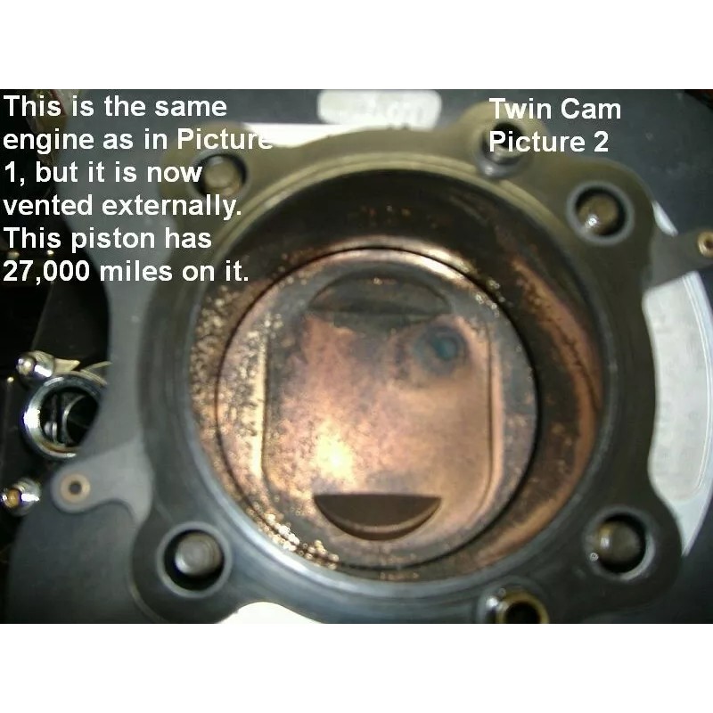 DK Custom Products Twin Cam & M8 Discrete Head Breather