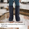 YUXIANLB Rain Shoe Covers, Waterproof Shoe Cover for Men Women,