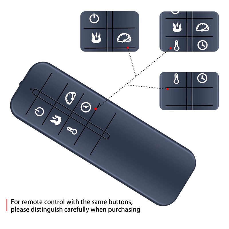 Replacement Remote Control Compatible with Style Selections Electric Fireplace 2408FM-23-273