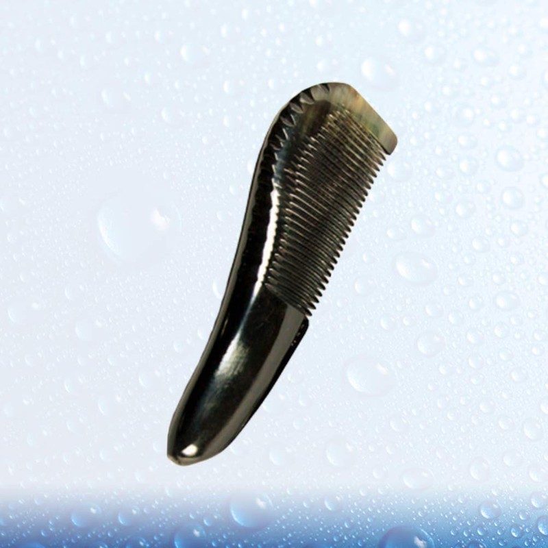 EXCEART Handmade Ox Horn Massage Comb Anti-static Fine Teeth Pocket