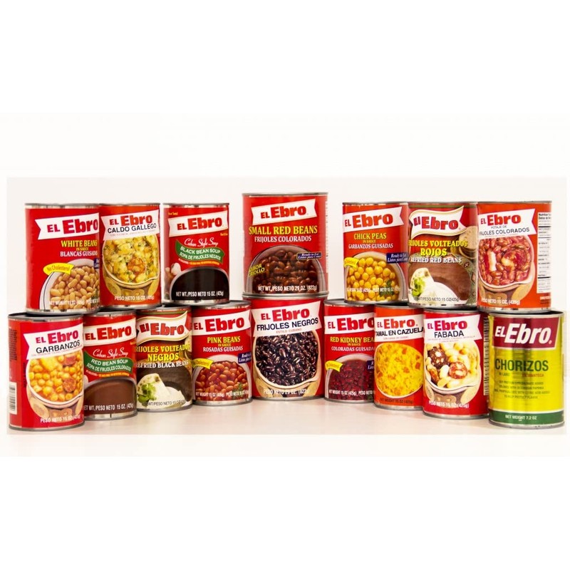 Ebro Foods El Cuban Style Black Beans. 12/15oz Case