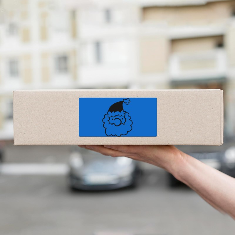 YIKIADA Light Blue Color Label Roll Label Sticker 2x3 inches