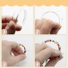 PH PandaHall Steel Memory Wire for Bracelet Making, 100 Loops
