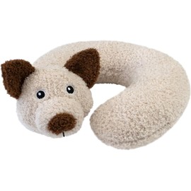 Delindo Lifestyle Rocky Neck Pillow, Children from 3 Years, Plush Design Soft Padded Travel Pillow for Car and Plane