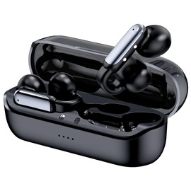 Tulbeys Open Ear Clip On Earbuds Wireless Earbuds Bluetooth 5.4, Gym Earbuds, Clear Voice Call, Lightweight and Comfortable Design, Stable Fit, 35 Hours of Play Time for Indoor and Outdoor Sports