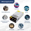 BOSYTRO AC to DC Converter 12V Power Supply 1200W Max