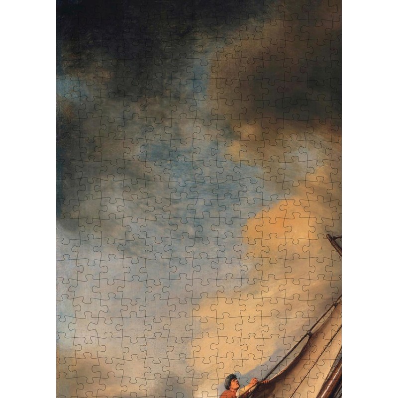 1000 Piece Rembrandt Puzzle | Christ in The Storm on