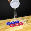 Shuffleboard Sand Wax Shuffleboard Powder Set with Small Brush &