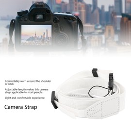 Camera Strap for Mini 12, Adjustable Neck Shoulder Strap for Link 3 Printer, EVO Instant Camera, All DSLR Cameras, Great for Men Women Photographers (White)
