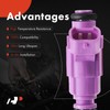 A-Premium Inyectores de combustible compatibles con Accent 2006-2011 Kia Rio