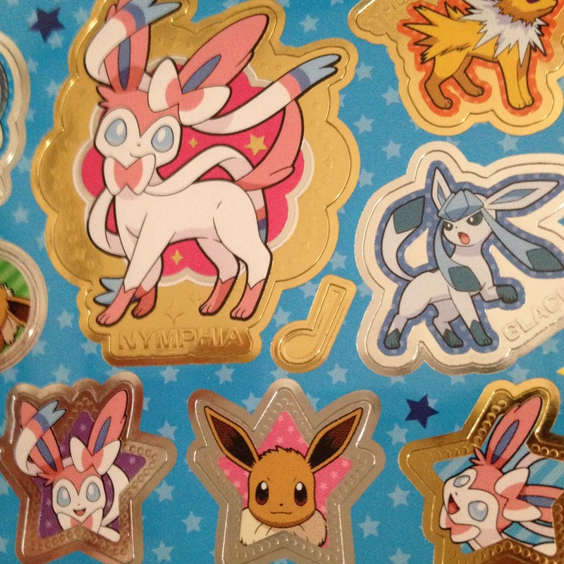 Pocket Monster XY Stickers Japan Import
