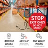 Stop Exit Only Do Not Enter 10x10 inches, Floor Decal