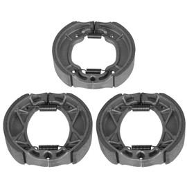 Youxmoto Front Rear Brakes Brake Shoes Drum Fit for Yamaha Grizzly 125 YFM125 2004-2013/ Breeze 125 YFA1 1992-2004/ for Raptor 50 YFM50 2004-2008/for Raptor 80 2002-2008/ for Badger YFM80 1992-2001