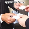 BEAMARKER 25 Pack Clear PVC Card Sleeves Waterproof Protector Holder
