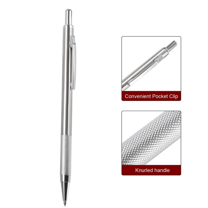 HARFINGTON Tungsten Carbide Tip Scriber with Clip Retractable Pen Etching